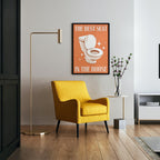 The Best Seat in the House Poster – Premium Museum-Quality Print, Framed Artwork with Sustainable Materials for Home Decor