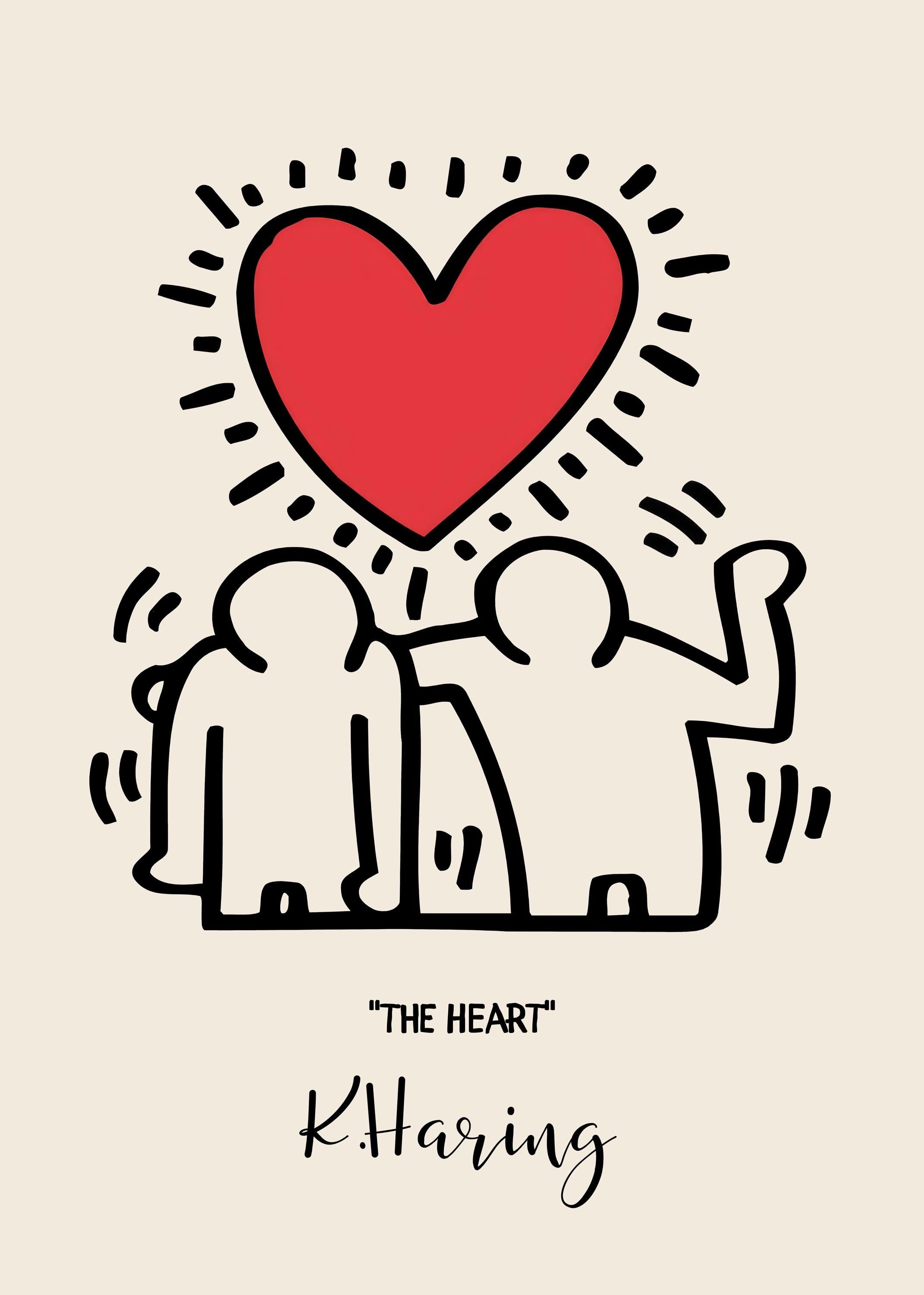 Heart-Themed Framed Poster - Museum-Quality Matte Paper, FSC Certified Sustainable Pine Frame, Shatterproof Plexiglass, 15 Sizes