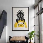 Modern Athena Art Print - Premium Framed Poster, Museum-Quality Paper, Sustainable Materials, Ready-to-Hang - Perfect Wall Decor